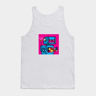 Dinosaur Robot Tank Top